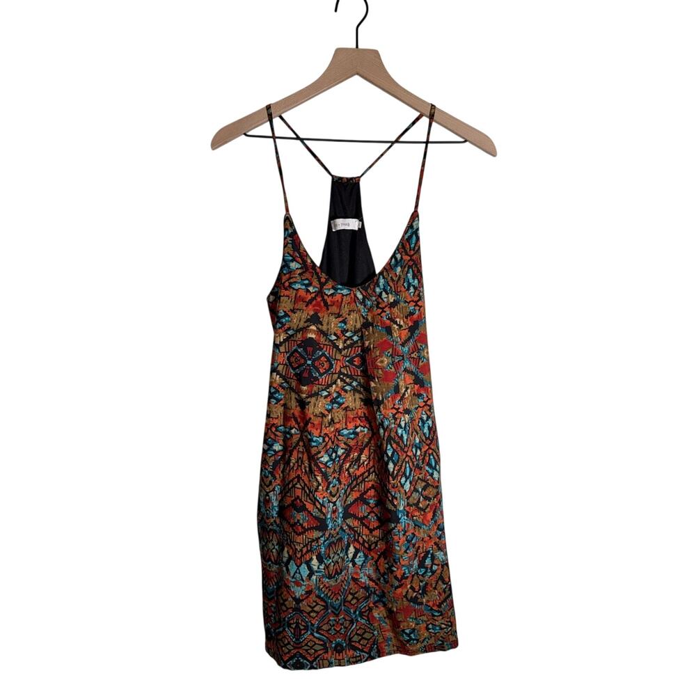 ANTHROPOLOGIE BISHOP + YOUNG lightweight racerback sleeveless summer dress S